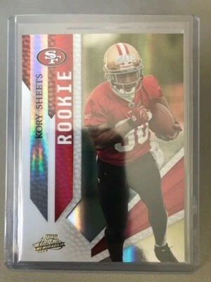 2009 Absolute Memorabilia - #161 - Kory Sheets (San Francisco 49ers) 19/499 - Image 1 of 2