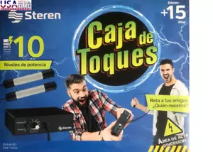 NUEVA CAJA Steren Mexicana Máquina de Choque Eléctrico Caja Toques Entrega Rápida EE. UU. - Imagen 1 de 5