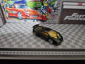 Hot Wheels Lamborghini Sesto Elemento Combine postage black VGC - Picture 1 of 18