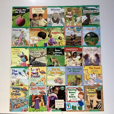 1st Grade Readers Vocabulary Lot of 25 Books Houghton Mifflin Leveled - Image 1 of 4