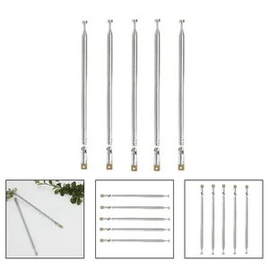 Easily Installed Lightweight 4 Section Telescoping For Radio TV Antennas - Zdjęcie 1 z 8