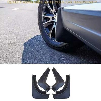 Guardabarros negro brillante para Audi A8 S8 2019-2024 guardabarros guardabarros guardabarros Foto 1 de 3