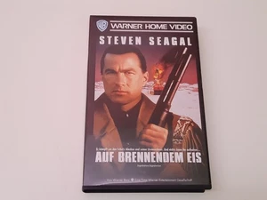 Auf brennendem Eis 1994 Uncut VHS German PAL Warner Video Großbox Steven Seagal - Bild 1 von 5