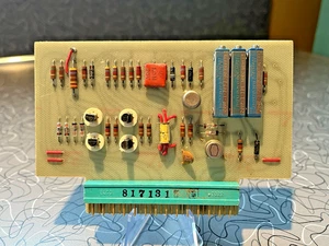 1960's Vintage GE-600 Series Mainframe Computer PCB Circuit Board THRESHOLD DET - Bild 1 von 2