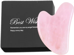 gua Sha，Massaggiatore Viso，Tavola Di Gua Sha in Pura Giada Naturale - per La Mas - Foto 1 di 12