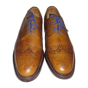 Zapatos de Vestir Alfred Sargent Oakley Cuero Punta de Ala Suela Dainita EE. UU. 10.5 UK9.5F - Imagen 1 de 11
