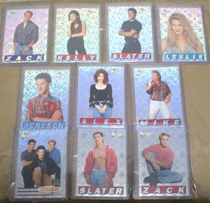 1994 PACIFIC SAVE BY THE BELL COLLEGE YEARS 10 CARD RARE PRISM CARD SET ZACK + - Bild 1 von 1