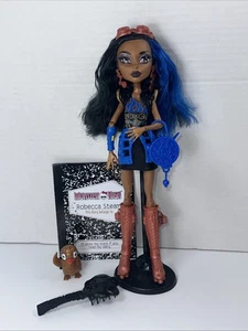 Monster High Robecca Steam Doll Stand Diary - Picture 1 of 12