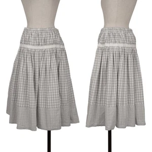 tricot COMME des GARCONS Hem Switching Checked Skirt Size M(K-162034) - Picture 1 of 12