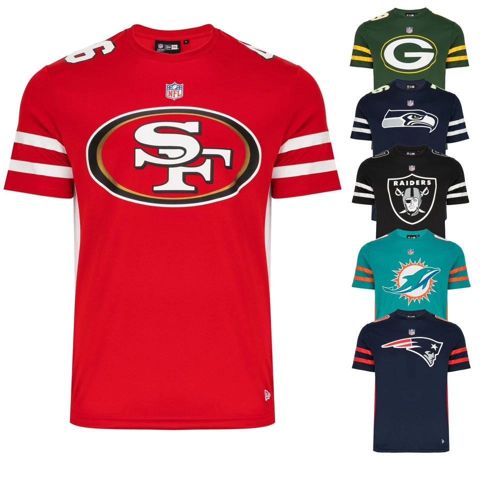 New Era NFL Football Shirt Jersey - Chiefs Seahawks 49ers