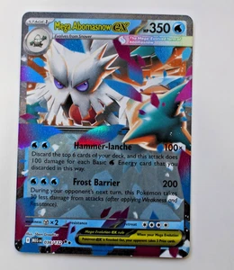 Mega Abomasnow ex 036/132 Me01: Mega Evolution Holo - Picture 1 of 7