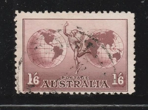 Australia 1934  1/6 Hermes no wmk Used - Bild 1 von 2