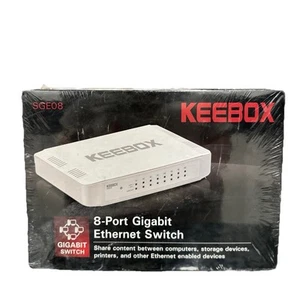 KEEBOX 8 Port Gigabit Ethernet Switch! - Picture 1 of 3