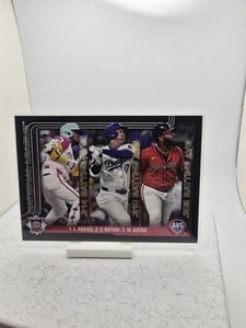 2025 Topps Series 1 #347 NL Batting Average Leaders Black Border OHTANI #38/74 - Picture 1 of 2