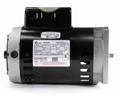 Century B845, 7-165267-07, 28617J2, Pool Pump Motor, 1/2 HP, 3600 RPM, P56Y FR - Image 1 of 4