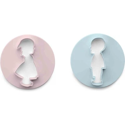 [789007] IBILI Emporte Pieces Plastique Garcon + Fille - Photo 1/2