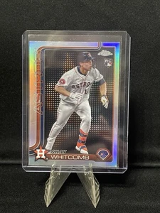 Placa de luz paralela Topps 2025 cromada Shay Whitcomb (RC) #251 - Houston Astros - Imagen 1 de 2