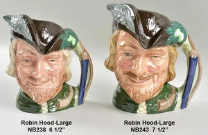 Jarra Personaje Royal Doulton Robin Hood - Pluma Grande Delantera - Sin Caja 77340 - Imagen 1 de 1