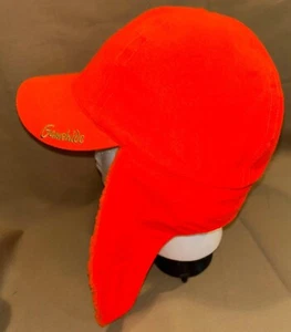 Gamehide Blaze Orange Hunting Hat Ear Flaps Size XL Waterproof - Picture 1 of 4