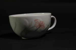 TRUE VINTAGE Teetasse Christian Seltmann Weiden Porzellan Helena rosa Blume - Bild 1 von 8