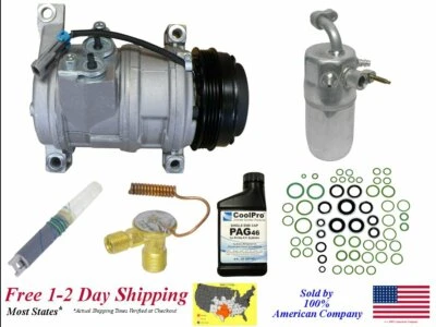 New AC A/C Compressor Kit For 2007-2014 Chevrolet SUBURBAN 1500 Foto 1 de 4