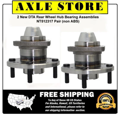 2 Rear Wheel Hub Bearing Assembly fit 08-04 Forenza, Reno, Verona; 07-04 Optra - Image 1 of 4