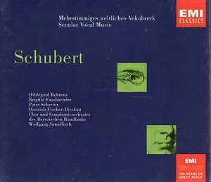 SCHUBERT - SACRED WORKS - BEHRENS - SCHREIER - FISCHER-DIESKAU - SAWALLISCH - Picture 1 of 2