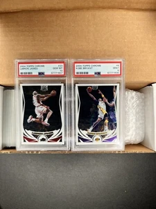 2004-2005 Topps Chrome Basketball Complete Set W/ LeBron James Kobe Bryant 1-220 - Picture 1 of 4