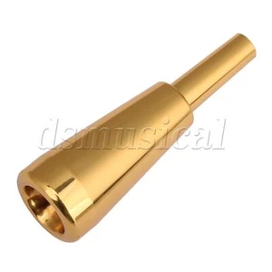 Gold Plated Trumpet Mouthpiece 1.5C Trumpet Accessories Heavier Type - Picture 1 of 6