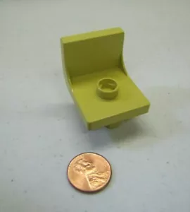 Vtg LEGO Duplo CHAIR Furniture 2 x 3 x 2 for House Table Living Mustard Color - Picture 1 of 4