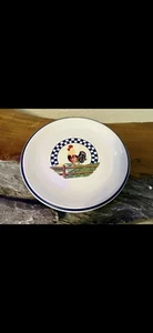 Century Stoneware Remy Rooster Salad Plate Rare Vintage Retro - Bild 1 von 2