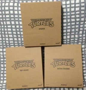 Super7 TMNT Toon 7" Ultimates Baxter Stockman Splinter Foot Soldier Lot Variant - Picture 1 of 6