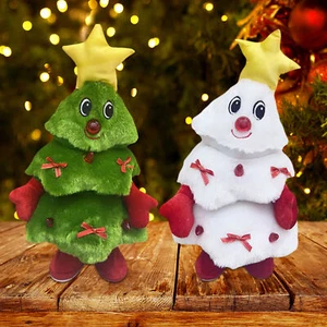 Singing Dancing Christmas Tree Electric Christmas Tree Plush Toy gorgeous - Picture 1 of 6