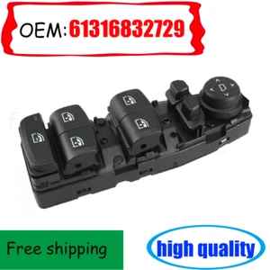 INTERRUPTOR DE VENTANA ELÉCTRICA 61316832729 COMPATIBLE CON BMW G20 G30 G31 G01 G02 X3 X4 X5 X6 - Imagen 1 de 6