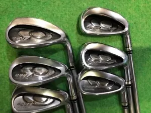 PRGR egg PC 2017 Iron set golf club 7-P, A, AS 6pcs original carbon/M37 #AB08441 - Picture 1 of 6