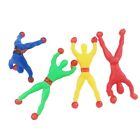4X(Children's Small Toys Funny Wall Climbing Big Stick Man  Stick Man9957