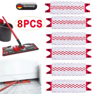 8 x Ersatz Wischbezug Wischmop für Vileda Ultramat 2in1, Vileda UltraMax - Bild 1 von 4