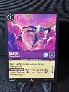 Disney Lorcana Shimmering Skies - Rafiki shaman Duelist 55/204 - Picture 1 of 2