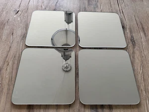 Designer Badezimmer Spiegel 4 Stück Set frei kombinierbar Größe 20 x 20 cm - Bild 1 von 4