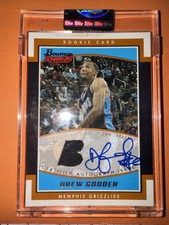 2002-03 Bowman Signature Edition #SEDGO Drew Gooden JSY AU RC (892/999)