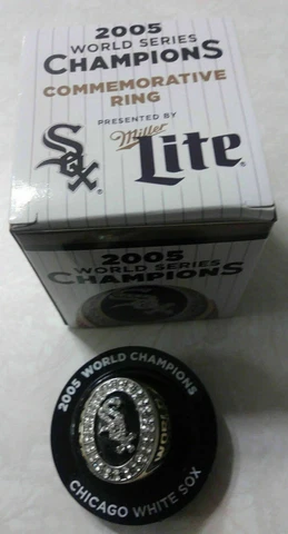 2015 Chicago White Sox World Series Ring SGA REAL Stadium Game day Free Ship Cover