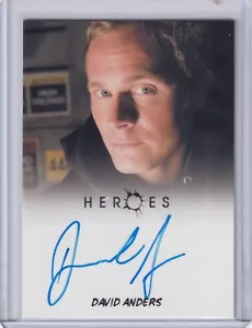 2012 Heroes Archives Autograph Trading Card David Anders as Adam Monroe - Picture 1 of 2