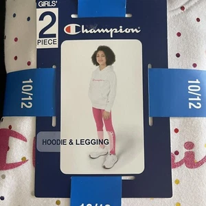 Champion Girls 2pc Hoodie/legging 10/12 - Picture 1 of 4
