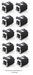 10pc NEMA23 270oz/in 2.8A 1/4″ Dual Shaft Stepper Motor (KL23H276-28-4B) - Picture 1 of 4