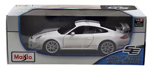 Maisto Special Edition 1:18 Porsche 911 GT3 RS 4.0 White Diecast Model New - Picture 1 of 5