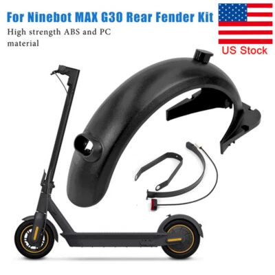 US- Electric Scooter Rear Fender Taillight Kit For Segway Ninebot Max G30 /G30LP