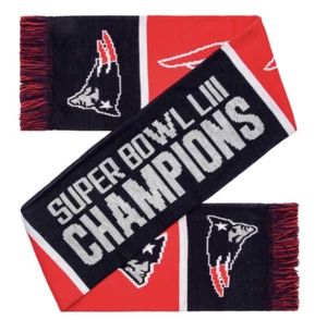 New England Patriots Super Bowl Champions Scarf Nfl Football - Picture 1 of 2