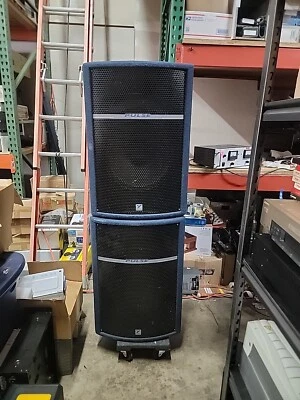 YORKVILLE Pulse PR-315 PR315 15" Pro Audio Speaker 3-Way 200W Blue Pair - Image 1 of 4