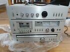 NORDMENDE STEREO PA 1000,CD 1000 TU 1000 HIFI SYSTEM SERIES AMPLIFIER. UNTESTED