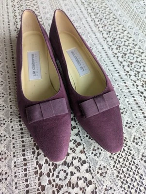 Vintage Liz Claiborne Mulberry Suede Pump (Size 7.5 M) Purple - Image 1 of 4